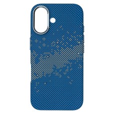 Чохол Apple iPhone 16, D-Glory Ultra Slim, Blue Pixel, MagSafe, Синій