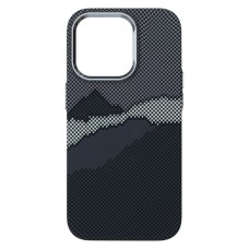 Чохол Apple iPhone 16 Pro, D-Glory Ultra Slim, Silver Mountain, MagSafe, Срібний