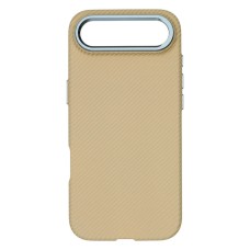 Чохол Apple iPhone 17 Air, D-Glory Ultra Slim, Beige Carbon, MagSafe, Бежевий