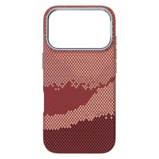 Чохол Apple iPhone 17 Pro, D-Glory Ultra Slim, Red Mountain, MagSafe, Червоний