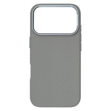 Чохол Apple iPhone 17 Pro, D-Glory Ultra Slim, Silver Carbon, MagSafe, Срібний