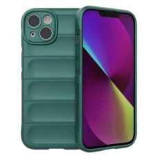 Чохол Apple iPhone 15, Shockproof Protective, Dark Green, Зелений
