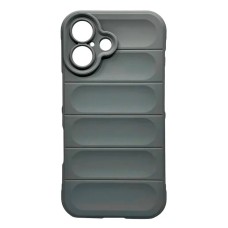 Чохол Apple iPhone 16, Shockproof Protective, Сірий
