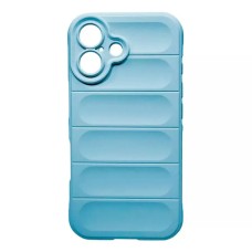 Чохол Apple iPhone 16, Shockproof Protective, Light Blue, Блакитний