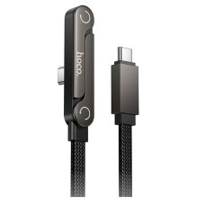 USB кабель Hoco U150 Exquisite, Type-C, 1.2 м., Чорний
