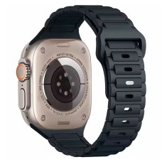 Ремінець Apple Watch 42, Watch 44, Defense, Midnight Blue, Синій