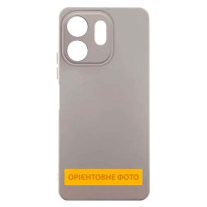 Чохол Motorola G06 Power, Moto G06, GETMAN Liquid Silk, Сірий