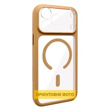 Чохол Apple iPhone 13, GETMAN Moon Clear, MagSafe, Коричневий