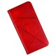 Чохол-книжка Xiaomi Redmi Note 12, Business Leather, Червоний