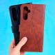 Чохол-книжка Xiaomi Redmi Note 12, Business Leather, Червоний