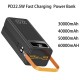 Павербанк (Power Bank) WUW TUGII Y103, 30000 mAh, Черный