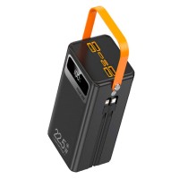 Павербанк (Power Bank) WUW TUGII Y105, 50000 mAh, Черный