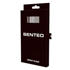 Захисне скло Apple iPhone 15 Pro, SENTEO, Антишпигун, Чорний