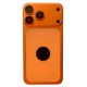 Корпус Apple iPhone X, (High quality), Помаранчевий