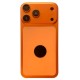 Корпус Apple iPhone XR, (High quality), Помаранчевий