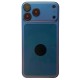 Корпус Apple iPhone XS Max, (High quality), Синій