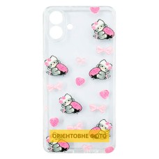 Чохол Xiaomi Redmi 15, Epik Clear Joy, Strawberry Cats, Малюнок