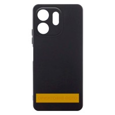 Чохол Tecno Spark Go 2, GETMAN Liquid Silk, Чорний