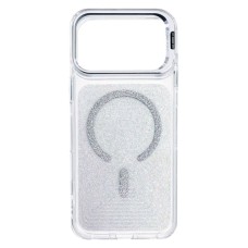 Чохол Apple iPhone 17 Air, Epik Jewel Sparkle, Diamond White, MagSafe, Білий