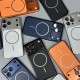 Чохол Apple iPhone 13, AG Case, MagSafe, Синій