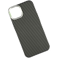 Чохол Apple iPhone 13 Pro Max, Elite Carbon Matte Box, Black Diagonals, MagSafe, Малюнок