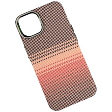 Чохол Apple iPhone 13 Pro, Elite Carbon Matte Box, Gold Stripes, MagSafe, Малюнок