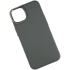 Чохол Apple iPhone 13, Elite Carbon Matte Box, Black Pixels, MagSafe, Малюнок