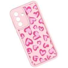 Чохол Xiaomi Redmi 15C, Shock Sides Resistant, Pink Hearts, Малюнок