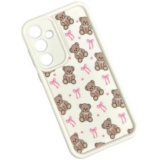 Чохол Xiaomi Redmi Note 9 Pro, Redmi Note 9 Pro Max, Redmi Note 9S, Shock Sides Resistant, Bowknot Bear, Малюнок