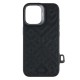 Чехол Apple iPhone 17, Kajsa Briquette Rhombus, Черный