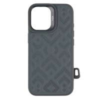 Чехол Apple iPhone 17, Kajsa Briquette Rhombus, Серый