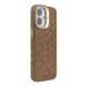 Чохол Apple iPhone 17, Kajsa Briquette Rhombus, Сірий