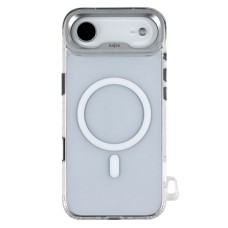 Чохол Apple iPhone 17 Air, Kajsa Trans-Shield, MagSafe, Срібний