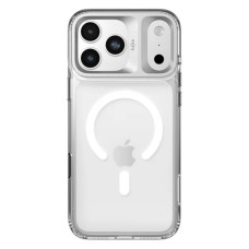 Чохол Apple iPhone 17 Pro, Kajsa Trans-Shield, MagSafe, Срібний