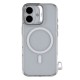 Чохол Apple iPhone 17, Kajsa Trans-Shield, MagSafe, Срібний