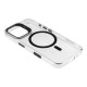 Чохол Apple iPhone 17, Kajsa Trans-Shield, MagSafe, Срібний