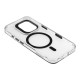 Чохол Apple iPhone 17, Kajsa Trans-Shield, MagSafe, Срібний