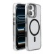 Чохол Apple iPhone 17, Kajsa Trans-Shield, MagSafe, Срібний