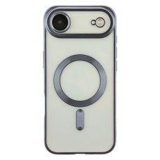 Чохол Apple iPhone 17 Air, Metallic Full Camera Matte, Dark Blue, MagSafe, Синій