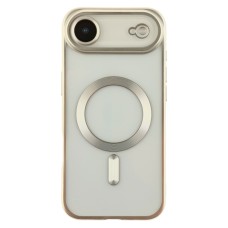 Чохол Apple iPhone 17 Air, Metallic Full Camera Matte, MagSafe, Срібний