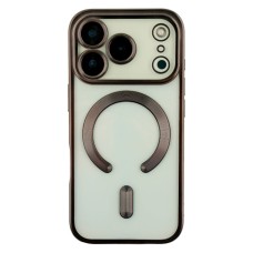 Чохол Apple iPhone 17 Pro, Metallic Full Camera Matte, MagSafe, Чорний