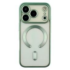 Чохол Apple iPhone 17 Pro Max, Metallic Full Camera Matte, MagSafe, Зелений