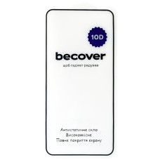Захисне скло Samsung A376 Galaxy А37, BeCover, 10D, Чорний