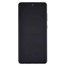 Дисплей Samsung A725 Galaxy A72, з сенсором, з рамкою, IPS, Чорний