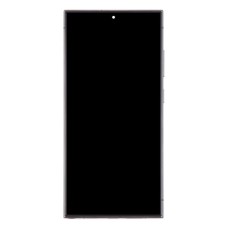Дисплей Samsung S928 Galaxy S24 Ultra, (High quality), з сенсором, з рамкою, Чорний