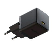 Мережевий зарядний пристрій Baseus E0116401 Palm Apple iPhone SE 2022, iPhone 14 Pro Max, iPhone 14 Plus, iPhone 14 Pro, iPhone 14, iPhone 13 Pro, iPhone 13 Mini, iPhone 13, iPhone 13 Pro Max, iPhone 12 Mini, iPhone 12 Pro Max, Lightning, з кабелем, Чорни