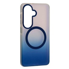 Чохол Samsung Galaxy S25, Mystic, Dark Blue, MagSafe, Синій
