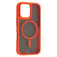 Чехол Apple iPhone 17, Matte Case, MagSafe, Оранжевый