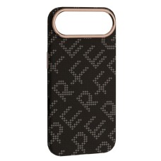 Чохол Apple iPhone 17 Air, Carbon Style, Black Perfect, MagSafe, Чорний