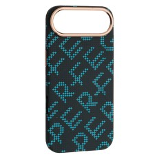 Чохол Apple iPhone 17 Air, Carbon Style, Blue Perfect, MagSafe, Синій